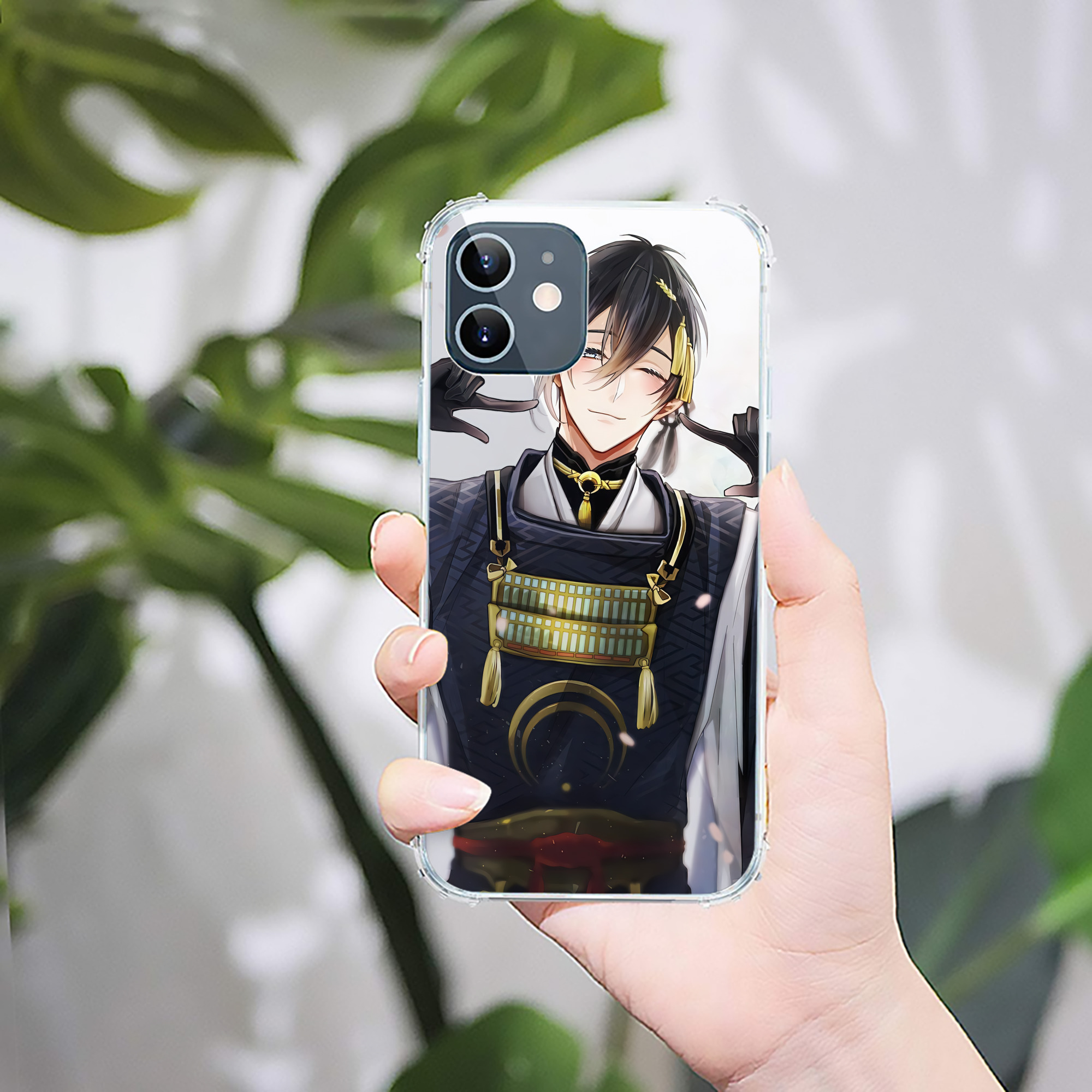 （画像用） 刀剣乱舞 Touken Ranbu 【iPhone 12シリーズ対応】透明スマホケース（クリアソフトケース）
